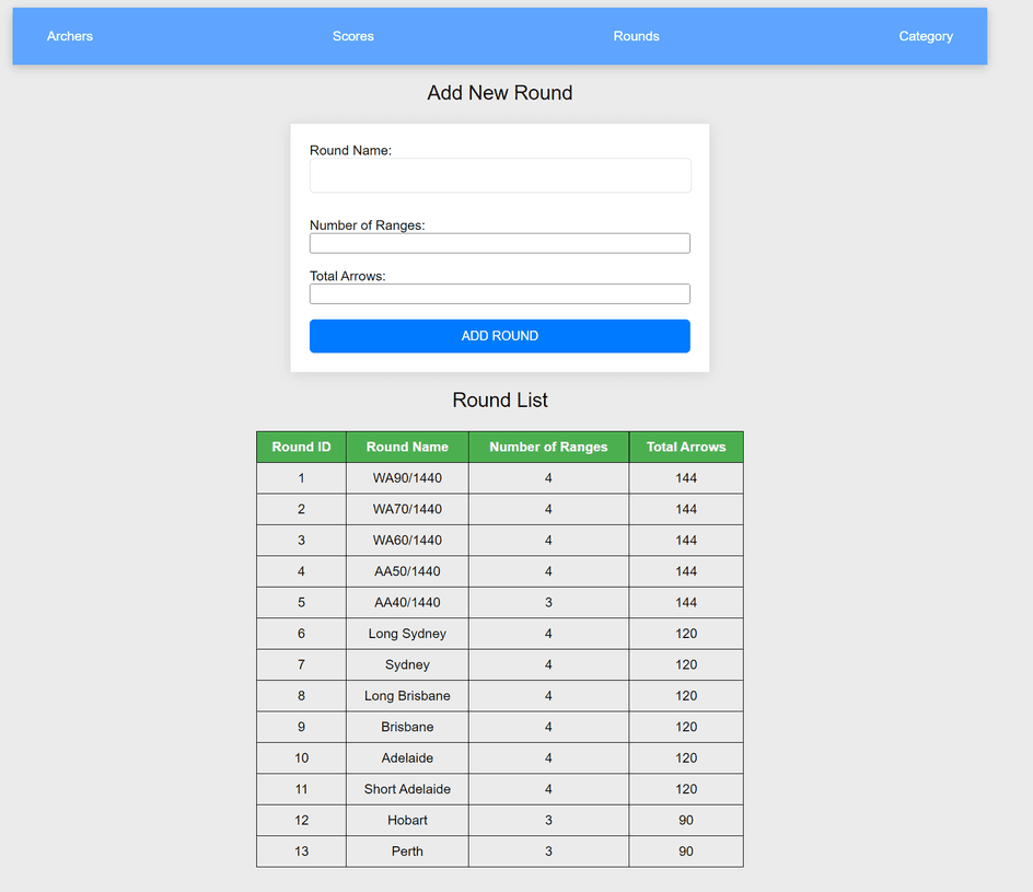 Archery Scoring